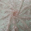 Professional Manufacturer Supplier Pink Sequin Fabric Wholesale for Woman