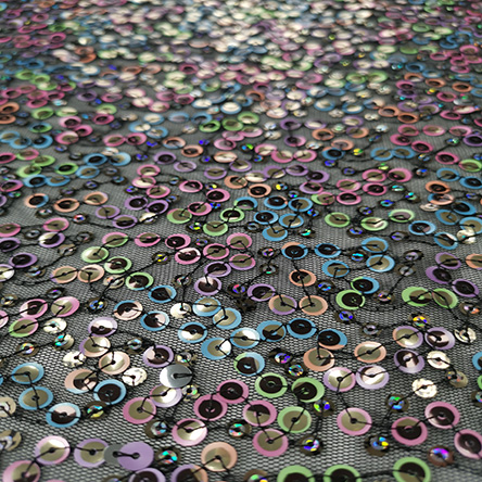 Esse Best Selling Good Material USA Reversible Sequin Fabric For Woman Garment