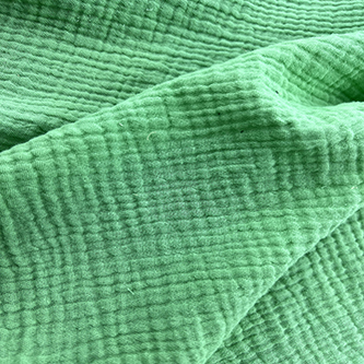 Double Gauze Muslin Fabric 100% Cotton Fabric Bubble Fabric Plain Dyed for Baby Blanket Cloth