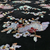 Odm Distributor Custom Design Mexico Embroidered Velvet Fabric For Winter Dress 