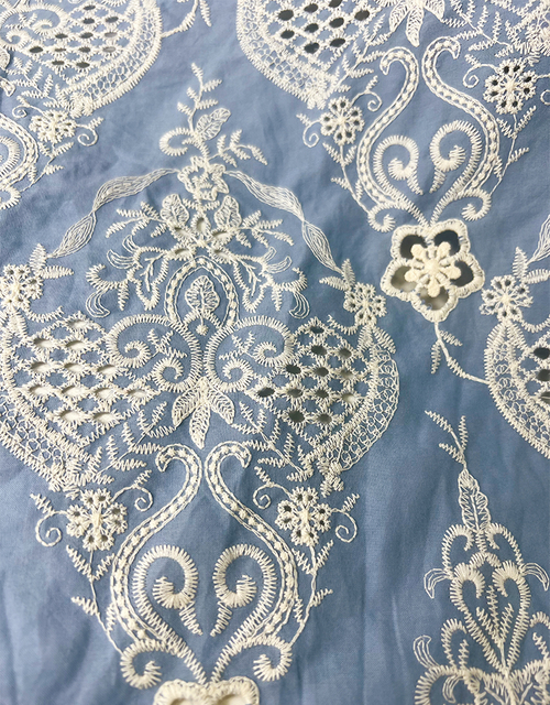 Cotton Eyelet Fabric