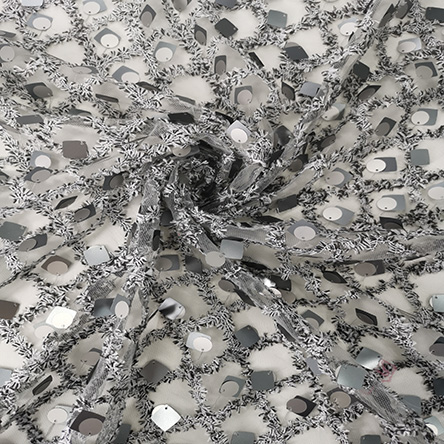 Wholesaler Manufacturer Luxury Embroidery Cloth Material For Woman Garment