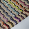 Most Popular New Fashion Elegant Rainbow Sequin Fabric For Party Dress
