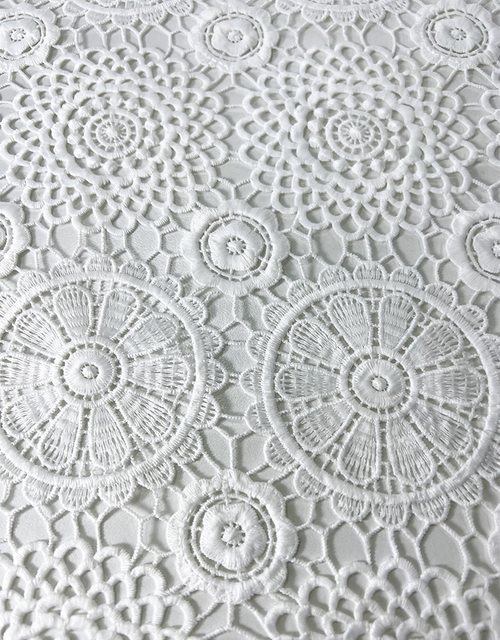 Chemical Embroidery Fabric