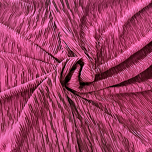 Tissu Crepe Plisse 4 Way Stretch Pleated Knit Fabric for Dress Shirts