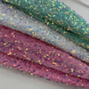 Heavy Weight High Class Softer Feeling Velvet Sequin Fabric Customize 