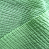 Double Gauze Muslin Fabric 100% Cotton Fabric Bubble Fabric Plain Dyed for Baby Blanket Cloth