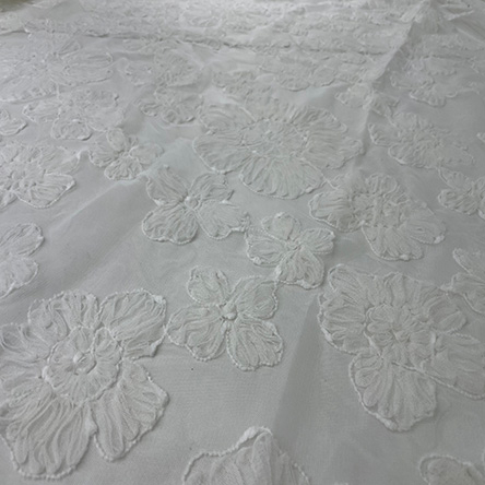 Professional Fast Shipment Embroidered Organza Fabric For Spring And Summer Garment