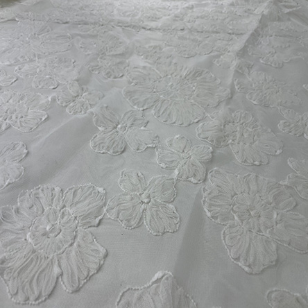 Professional Fast Shipment Embroidered Organza Fabric For Spring And Summer Garment