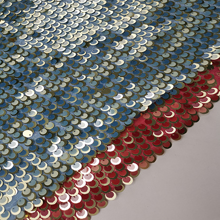 Modern Style Custom Design Cheap Sequin Fabric By The Yard