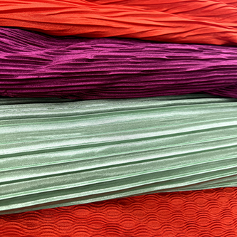 Tissu Crepe Plisse 4 Way Stretch Pleated Knit Fabric for Dress Shirts