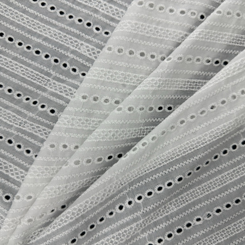 Professional Supplier Comfortable Plain Dyed Cotton Embroidery Material For Daily Garment