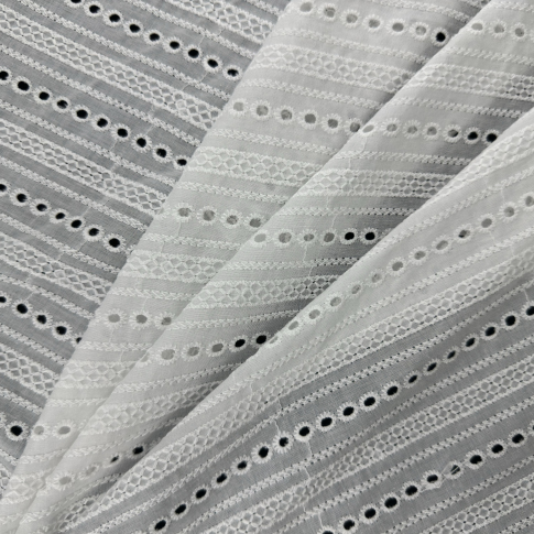 Professional Supplier Comfortable Plain Dyed Cotton Embroidery Material For Daily Garment