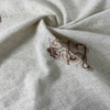 Esse New Arrival Professional Colombia Embroidered Linen Fabric for Garment