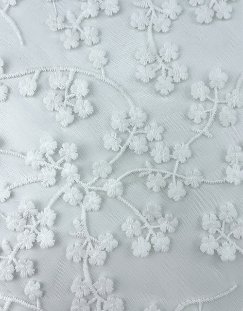3D lace fabric