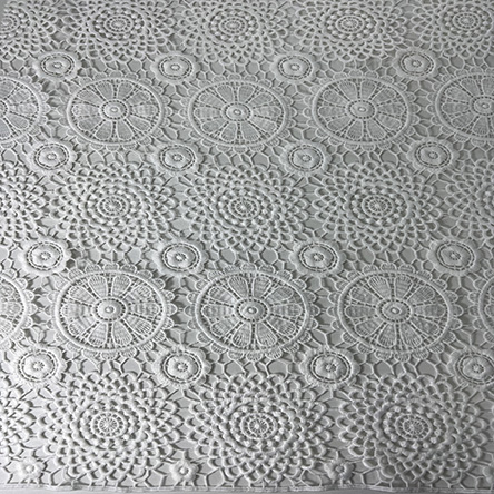 Odm Modern Style Heavy Weight Luxury Embroidery Lace Fabric For Daliy Cloth