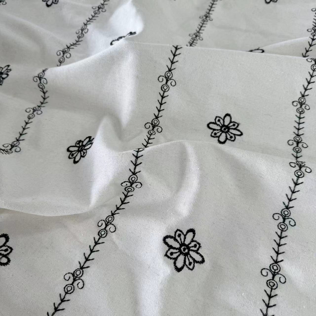 HD-338 Plain Embroidery Fabric Wholesale