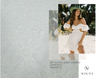 HDX-24040 Rope Embroidery Carded Cotton Fabric Wholesale
