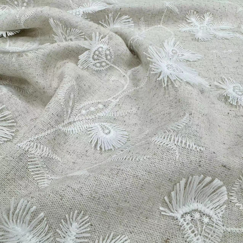 HDX-24009 3D Embroidery Fabric Wholesale