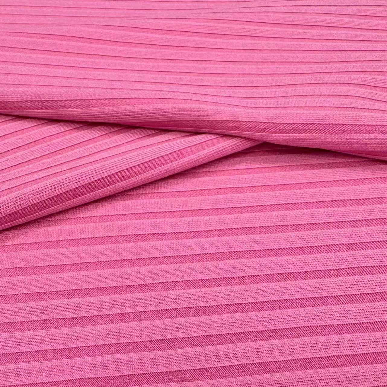 FZ-24047 Dyed Knitted Rib Fabric 