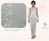 HL-197 Tulle with Machine Beads Embroidery Fabric