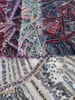 23-1192 Tulle with Machine Beads Embroidery Fabric