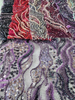XRD-307 Tulle with Machine Beads Embroidery Fabric
