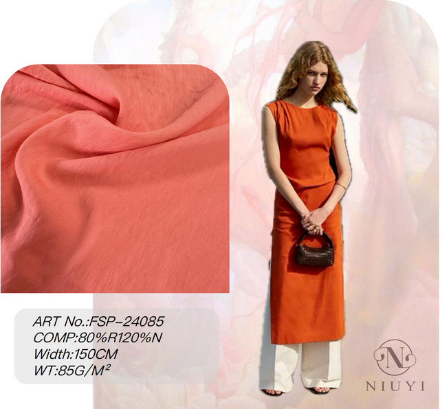FSP-24085 Dyed Rayon/Nylon Woven Fabric Wholesale