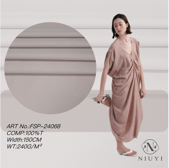 FSP-24068 Wholesale Dyed Poly Woven Fabric online supplier