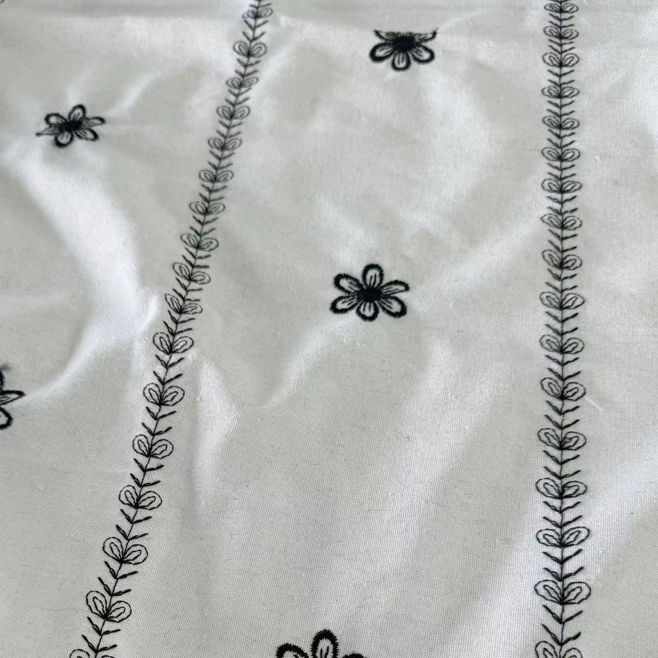 HD-336 Plain Embroidery Fabric Wholesale