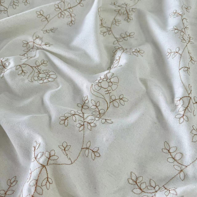 HD-341 Plain Embroidery Fabric Wholesale