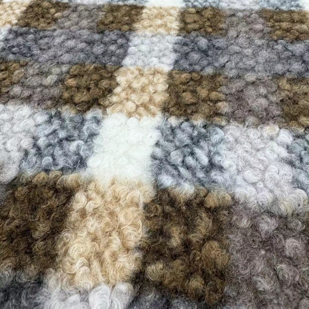 FZ-24065 Printed 100% Poly High Quality Knitted Fleece Fabric