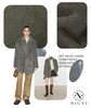 FZ-24052 100%Poly Fake Fur Flocking Fabric 