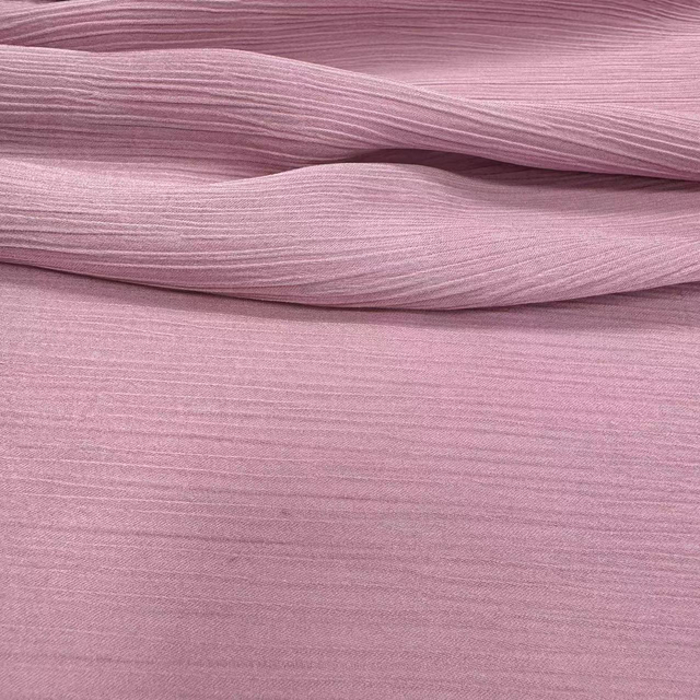 FZ-22094B Dyed 100% Poly High Quality Crepe Woven Fabric