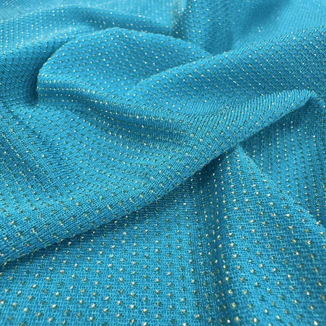 FZ-24018 Jacquard Knitted with Lurex Fabric Wholesale