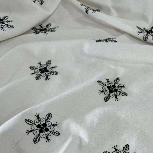 HD-333 Plain Embroidery Fabric Wholesale