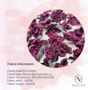 FLH-24003 Woven Burn out Printing Fabric