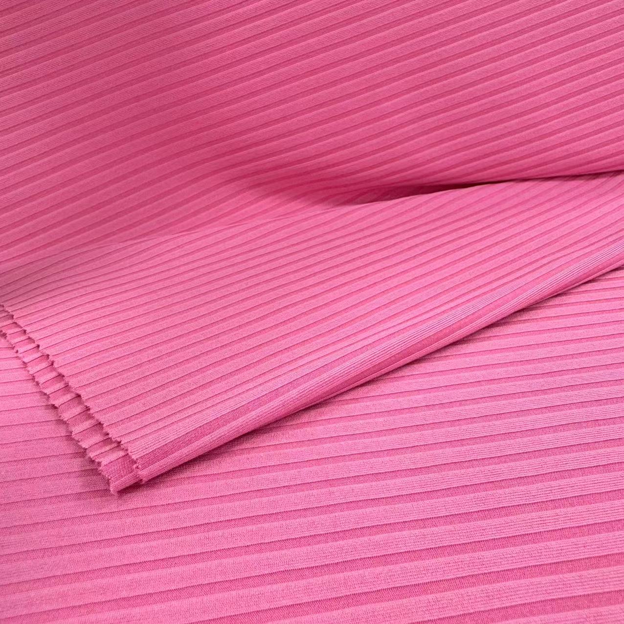 FZ-24047 Dyed Knitted Rib Fabric 