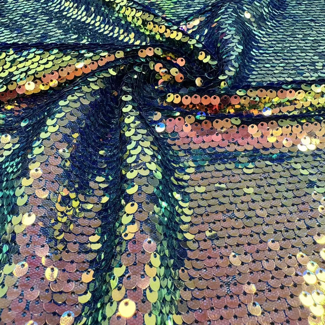 SNP-23023 Tulle with Spangle Embroidery Fabric