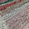 XRD-24062 Tulle with Machine Beads Embroidery Fabric