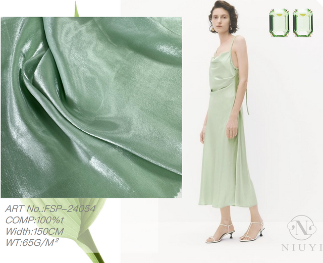 FSP-24054 Dyed Poly Woven Fabric Wholesale