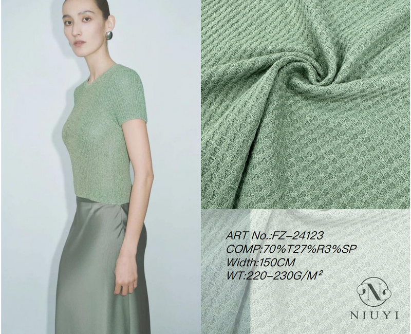 FZ-24123 High Quality Knitted Fabric China Manufacturer