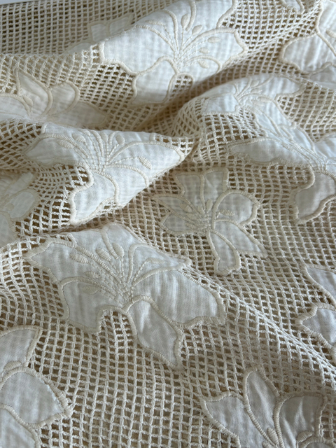 HDX-24102 Polyester Embroidery Fabric Wholesale