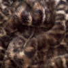 WT-24014 100% Polyester Printed Faux Fur Fabric Leopard Printed Fake Hair Like Rabbit Fur