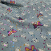 DEN-023 Machine Sequins Embroidery Denim Fabric