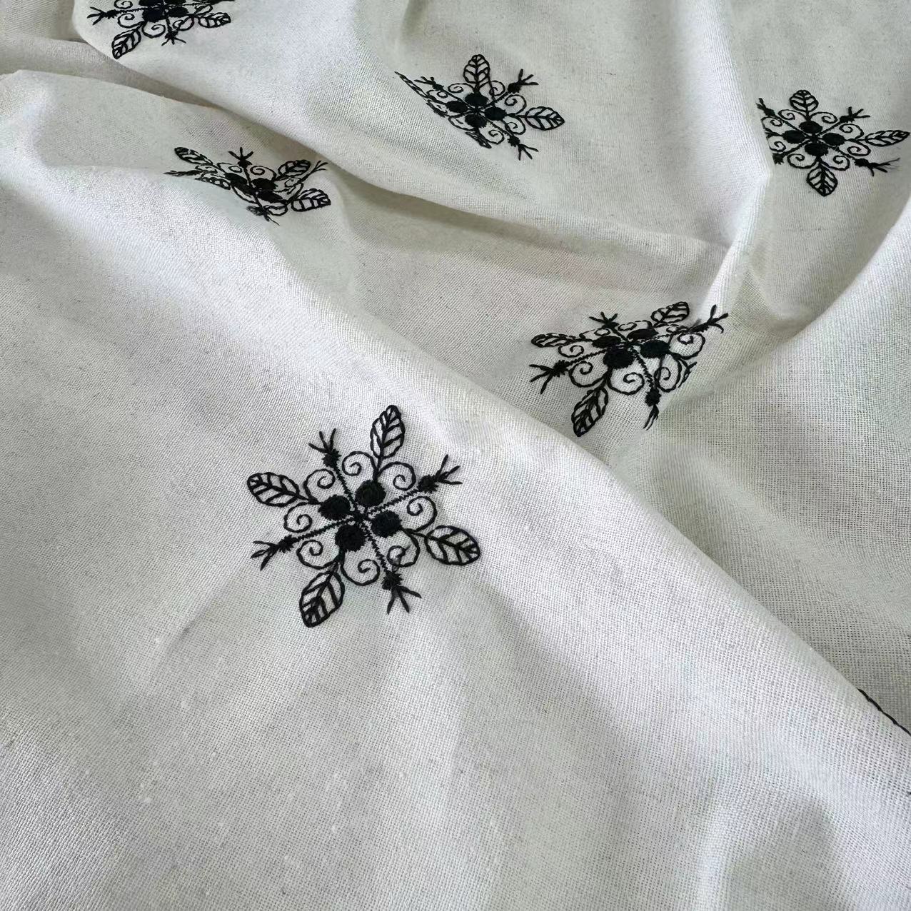 HD-333 Plain Embroidery Fabric Wholesale