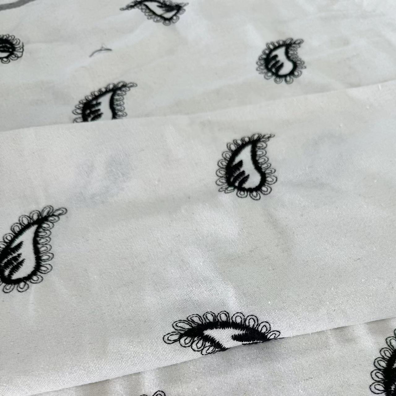 HD-331 Plain Embroidery Fabric Wholesale