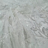 XRD-24188 Tulle with Machine Beads Embroidery Fabric