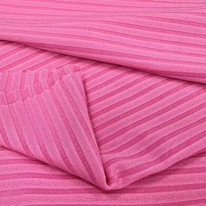 FZ-24047 Dyed Knitted Rib Fabric 