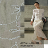 HDX-169 Rope Embroidery Poly Fabric Wholesale